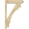 Ekena Millwork Merced Arts & Crafts Rough Sawn Outlooker, Douglas Fir, 6"W x 24"D x 36"H OUT06X24X36MRC03RDF - alternate 3